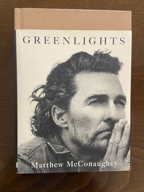 Green Lights biography of Author/Actor Matthew McConaughey. New with tags